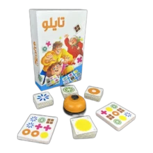 جعبه و اجزای بازی فکری تایلو (Nine Tiles) فکرا