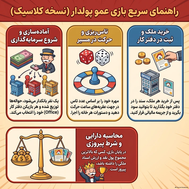راهنمای سریع عمو پولدار کلاسیک