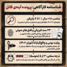 بازی فکری پرونده جنایی آینه‌ی قاتل مختاپوس - مشخصات بازی