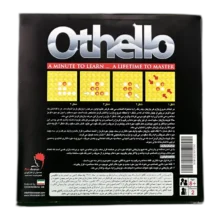 پشت جعبه و مشخصات بازی فکری اتللو (Othello)