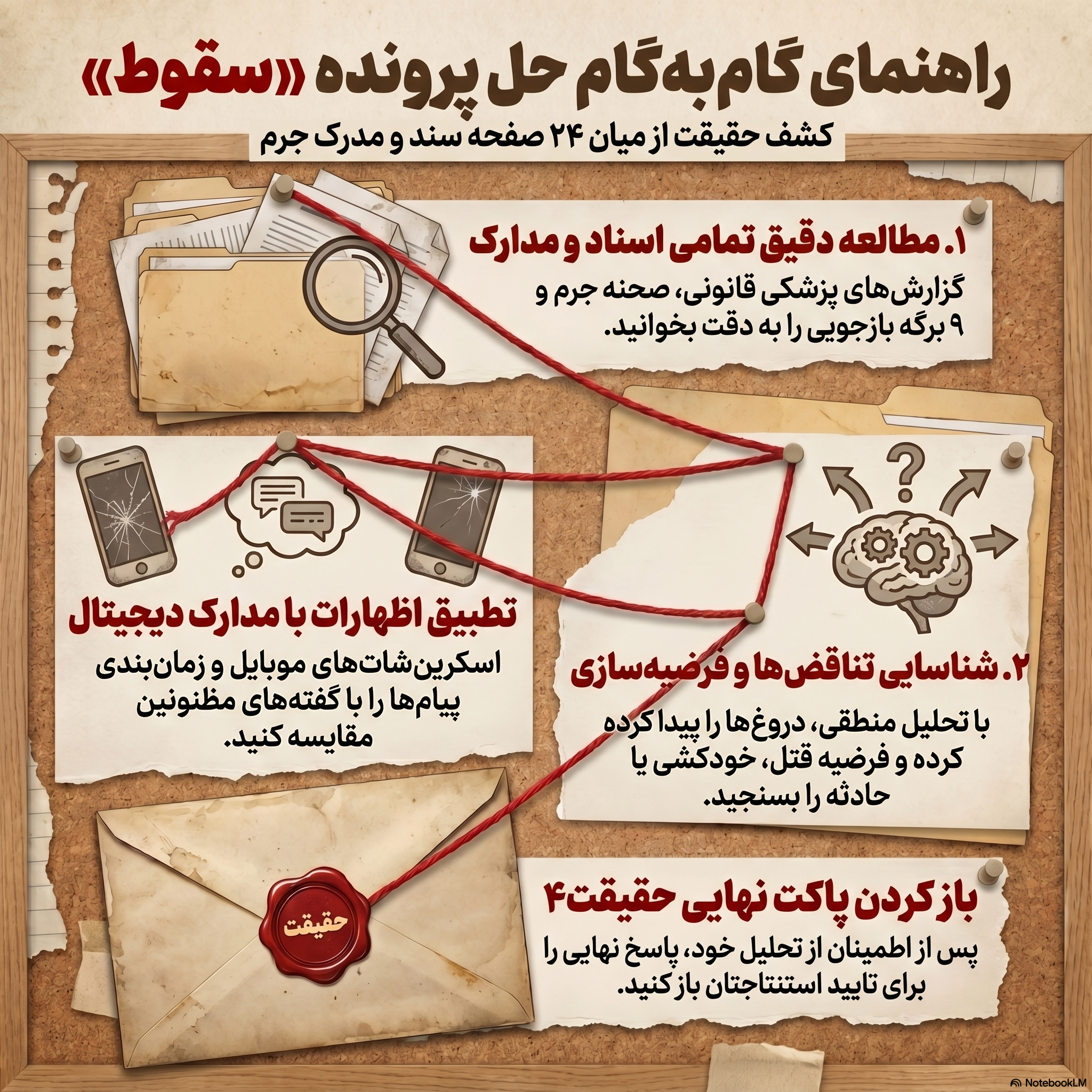 آموزش گام به گام پرونده سقوط